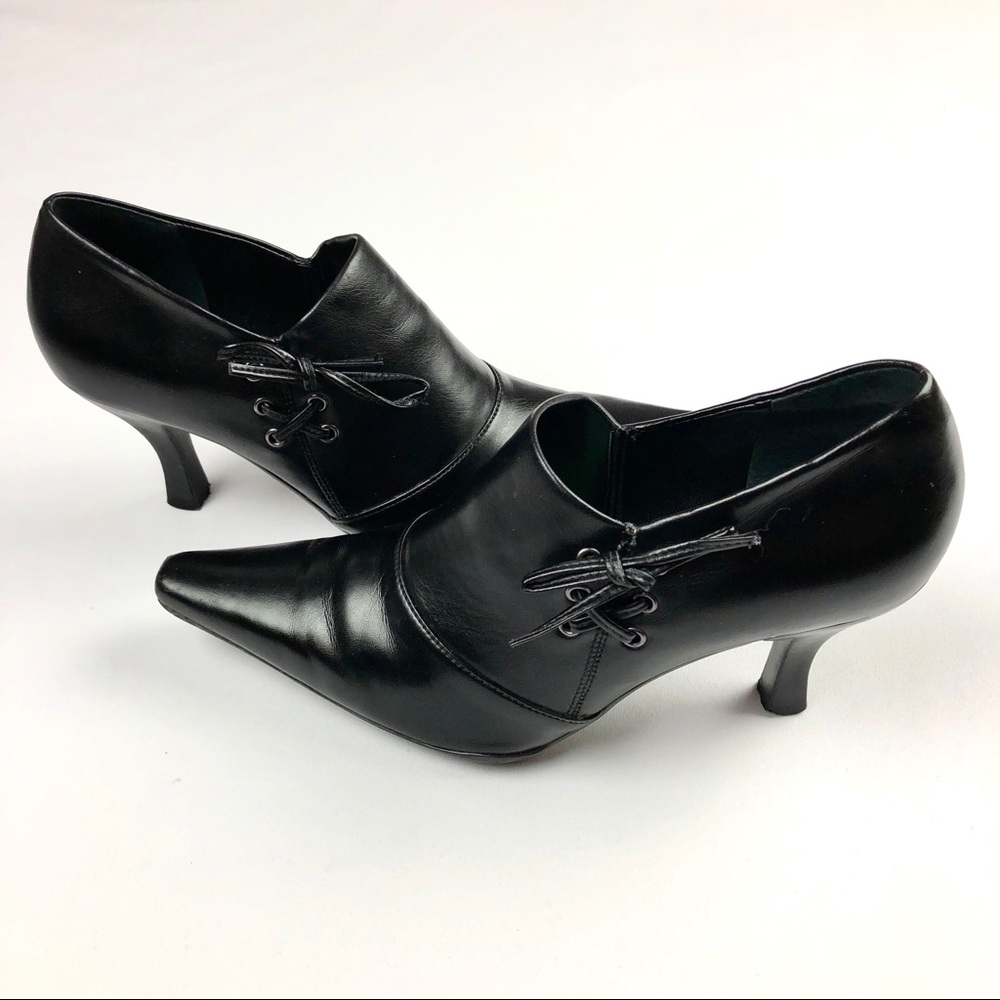 Franco Sarto Low Heel Booties